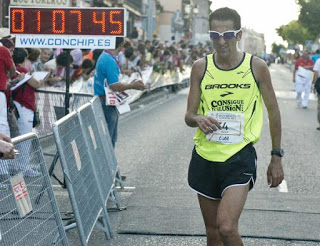 Javi Díaz Carretero, 3º en el Campeonato de España de Media Maratón