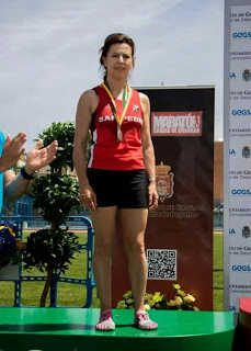Medalla de Plata para Antonia García en el Nacional de Media Maratón