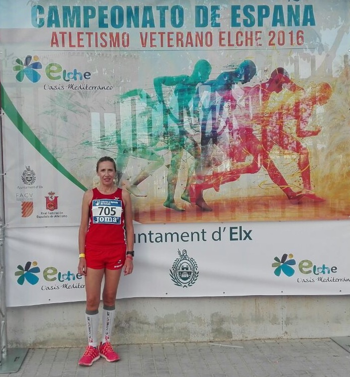 Mamen Moreno 5ª en el Campeonato de España