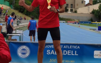 Javier Díaz Carretero Campeón de España de 10000m