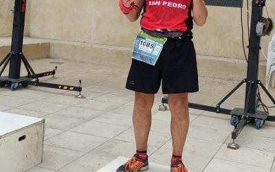 Pedro Domínguez Bronce en el Campeonato de Andalucía de UltraTrail