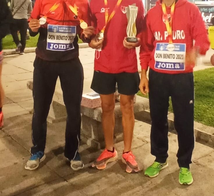 Doble medalla en el Campeonato de España de 10kms en Ruta
