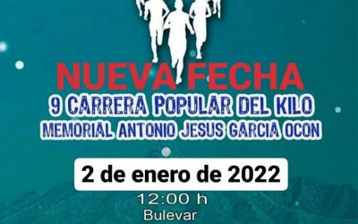9ª CARRERA POPULAR DEL KILO Homenaje a Antonio Jesús García Ocón – Disfrázate y Corre –